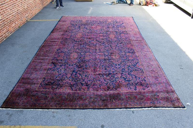 Magnificent and Large Finely Woven Sarouk Carpet. (1 of 2)