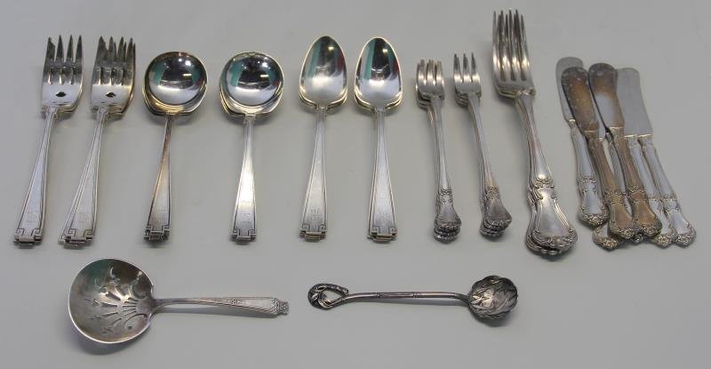 STERLING. Miscellaneous Silver Flatware. (1 of 5)