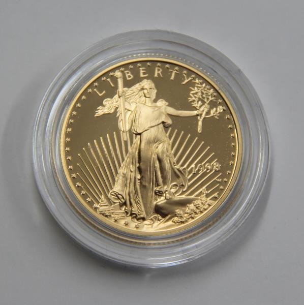 American Eagle 1/2 Oz. PROOF Gold 1998 (1 of 5)