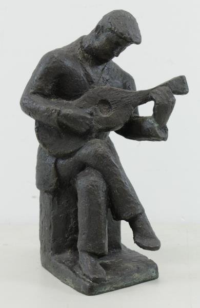 LOUTCHANSKY, Jacob. Bronze. Guitarist. (1 of 5)