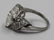 JEWELRY. Platinum and Diamond Engagement Ring. - 6