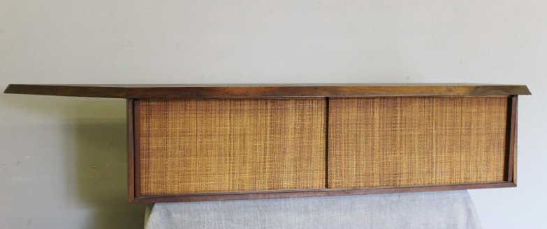 George Nakashima Style Wall Mounted Cabinet. (1 of 7)