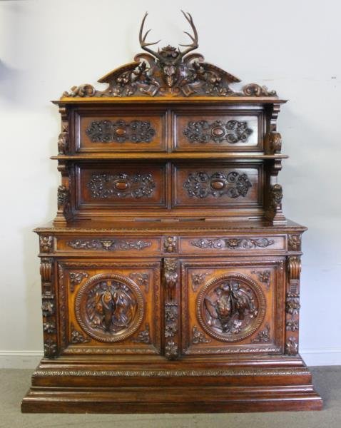 Magnificent and Highly Carved Antique Oak (1 of 8)