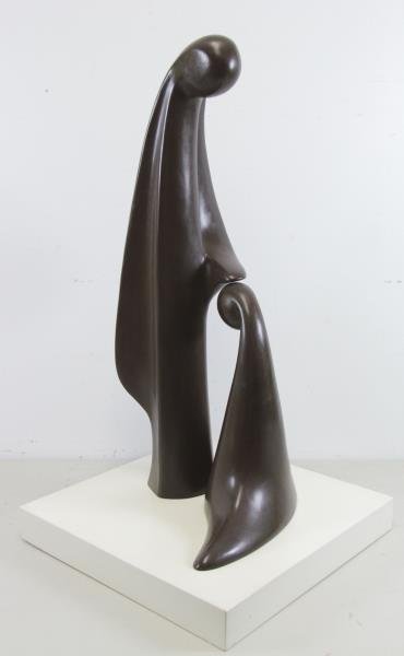 HALVANI, Victor. Bronze Mother and Child. (1 of 6)