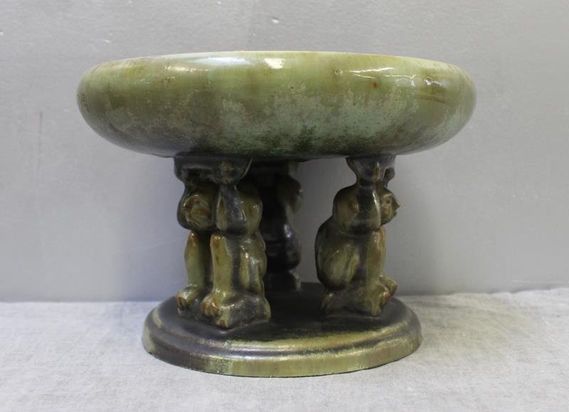 FULPER. Glazed Pottery Vase Signed and with (1 of 5)