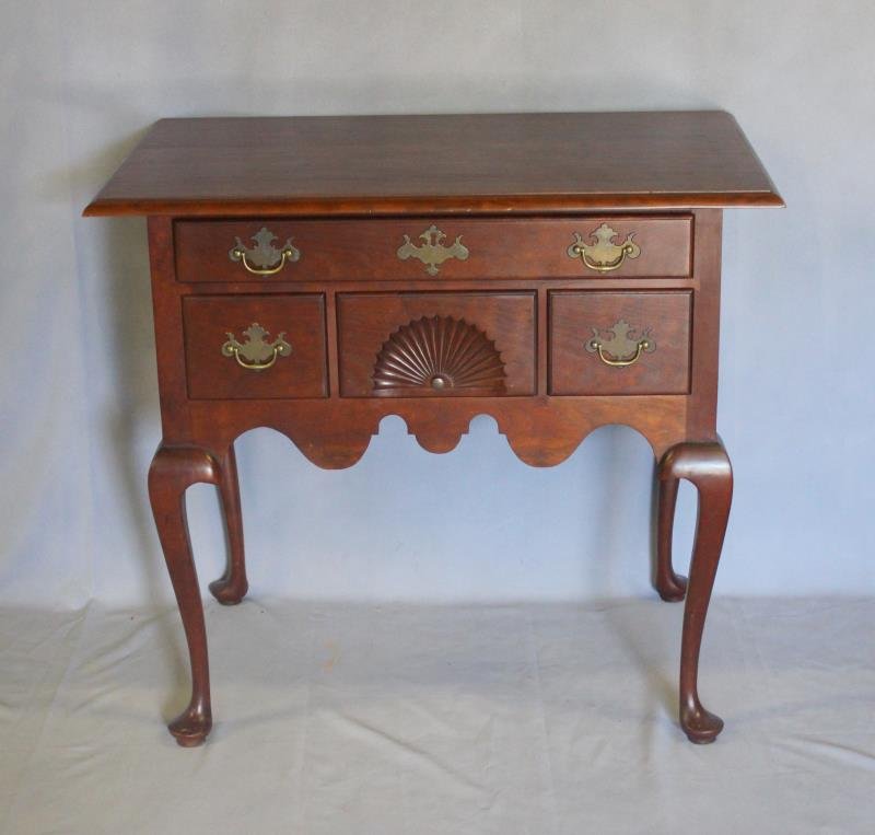 Eldred  Wheeler Mahogany Low Boy . (1 of 4)