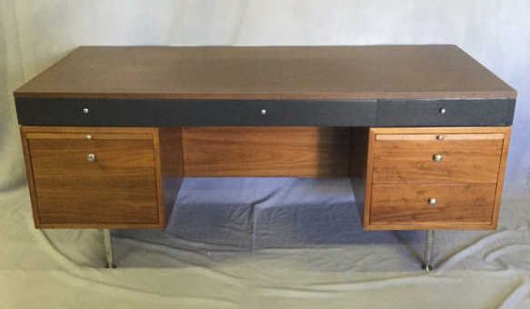 Large Midcentury Executive Desk (1 of 4)