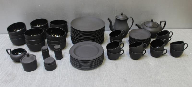 Large Lot Of Wedgwood Basalt Porcelain (1 of 6)