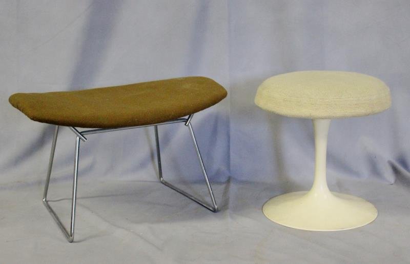 Midcentury Knoll Ottoman Lot. (1 of 7)