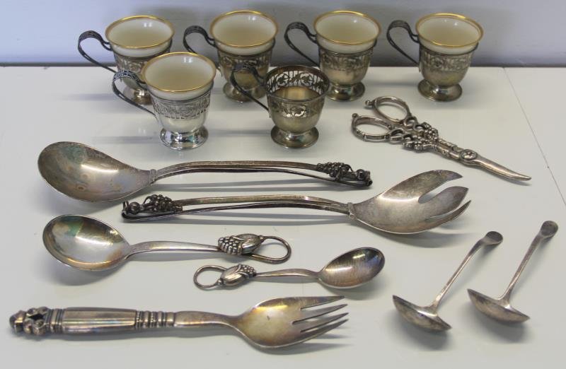 STERLING. Assorted Grouping of Signed Silver Items (1 of 10)