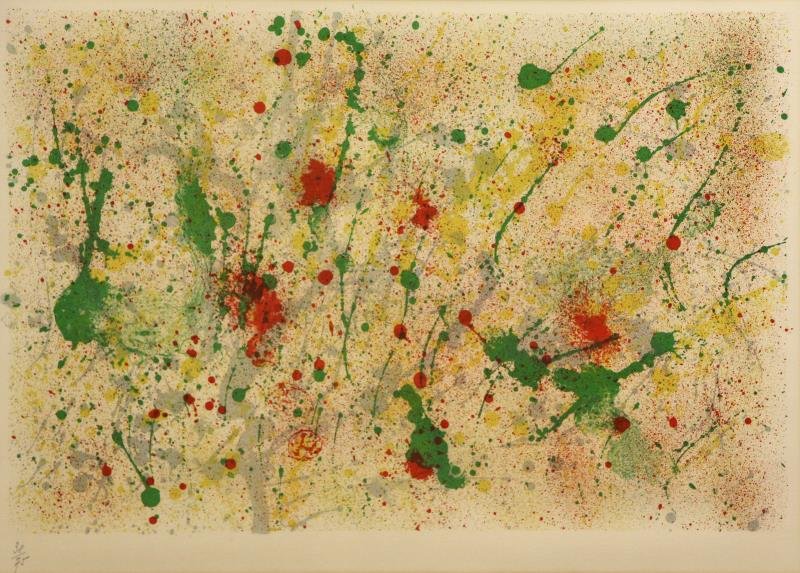 MIRO, Joan. Color Lithograph From Ubu Roi. (1 of 5)