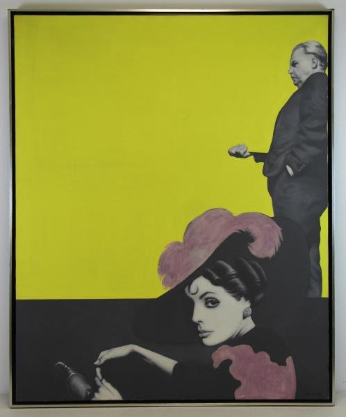 LEKARSKI, Andrey. Oil on Canvas. "Manifestation (1 of 7)