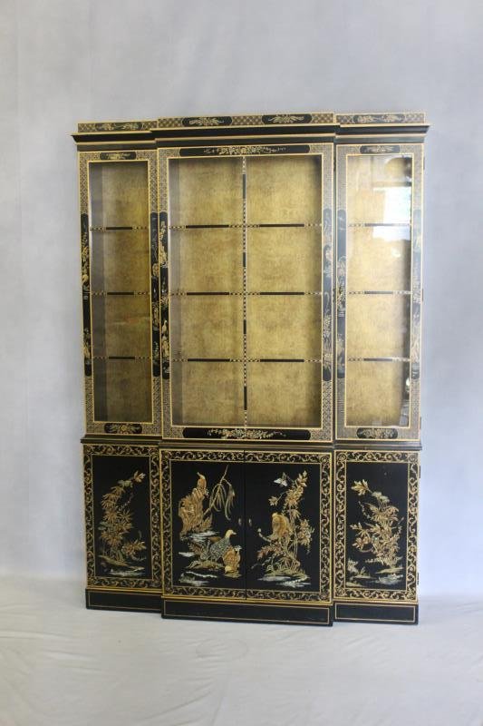 DREXEL. Signed Chinoiserie Decorated China (1 of 5)