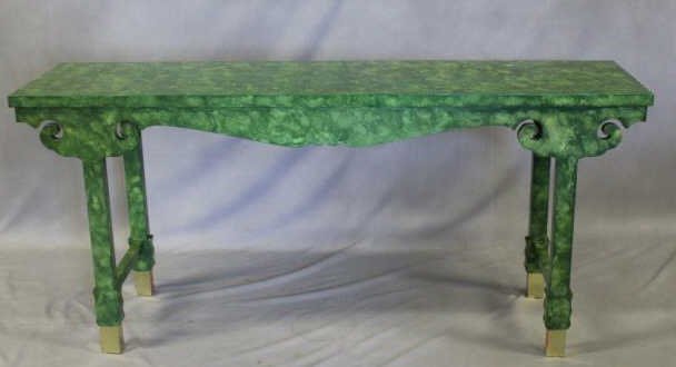 Faux Finished Asian Alter Table. (1 of 4)