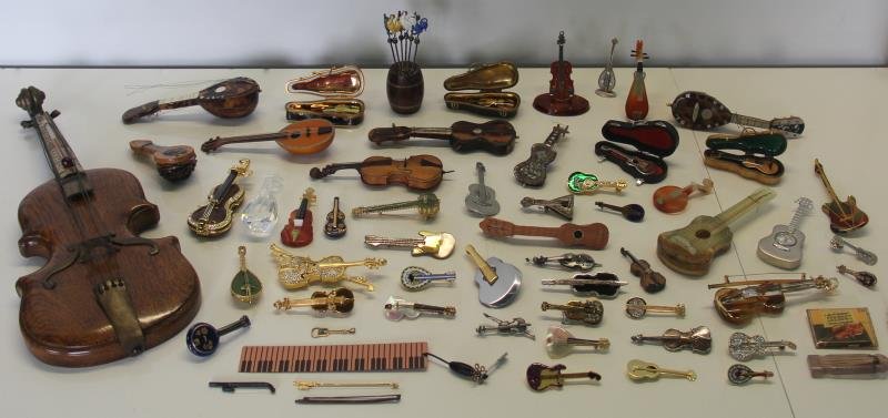 SILVER. Unique Collection of Assorted Violins and (1 of 10)