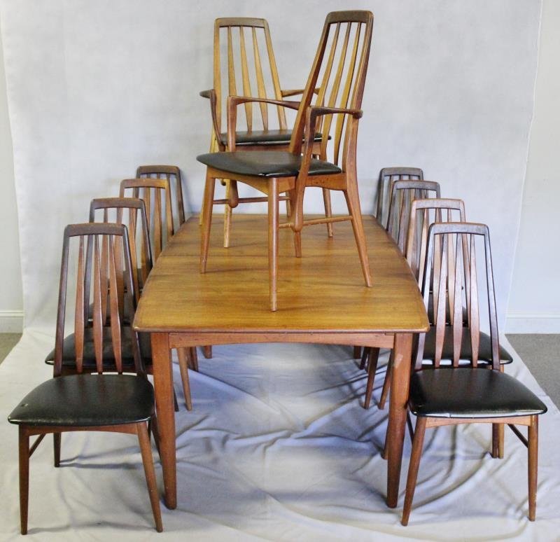 Danish Dining Set with Set of 10 Niels Koefoed (1 of 7)