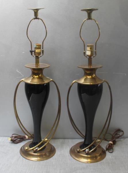 Pair of Chapman Table Lamps. (1 of 4)