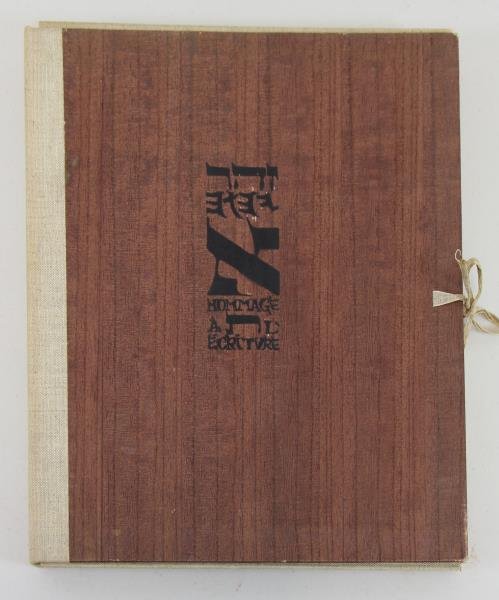 KROL, Abram. "Hommage a l'Ecriture". (1 of 8)