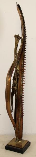 RICE, Sean. Bronze and Copper Figural Sculpture. (1 of 4)