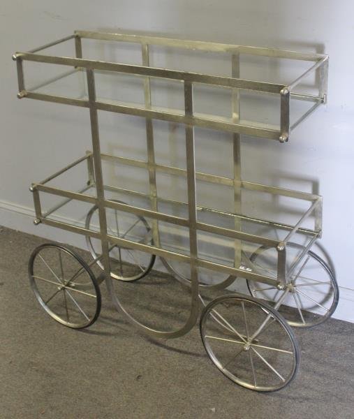 Industrial Style Serving / Display Cart. (1 of 3)
