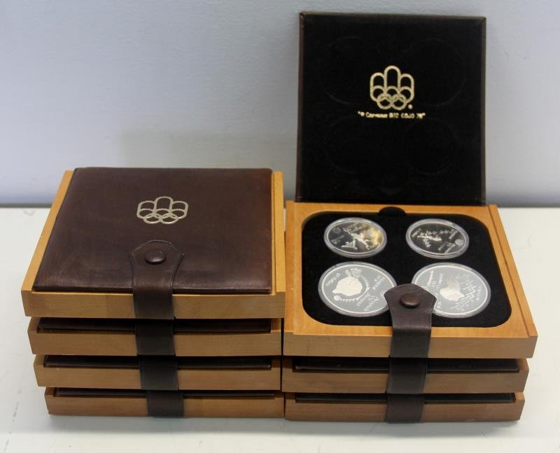 SILVER. 1976 Winter Olympic Sterling Silver Coin (1 of 10)