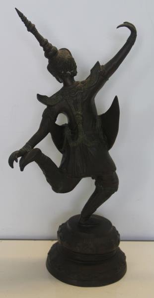 Southeast Asian Bronze Dancer. (1 of 5)