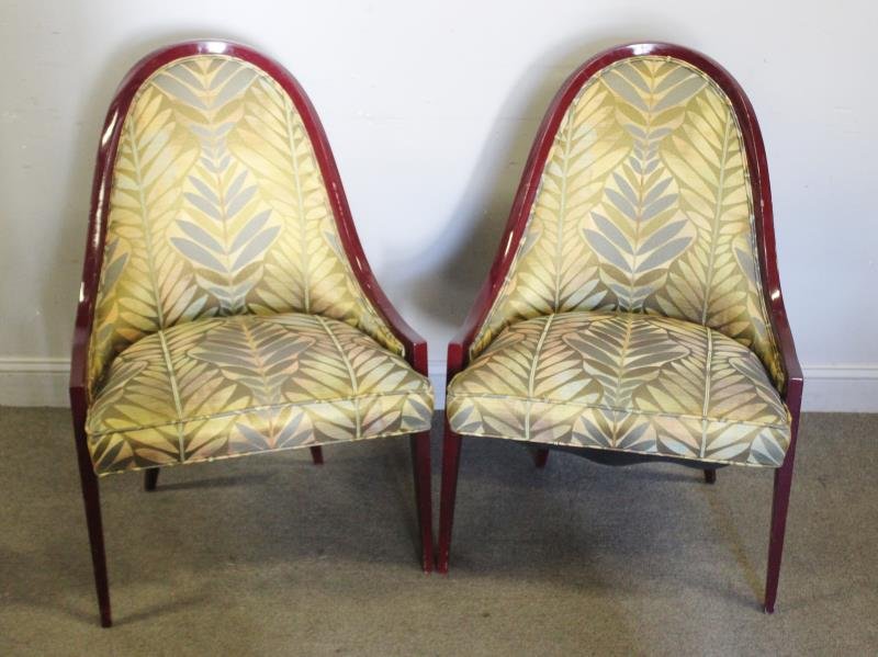 Midcentury Pair of Harvey Probber Gondola Chairs. (1 of 2)