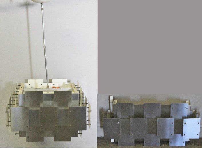 Robert Sonneman Cityscape Chandelier Lot. (1 of 5)