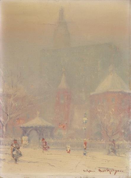 BERTHELSEN, Johann. Oil on Canvas. The Little (1 of 7)