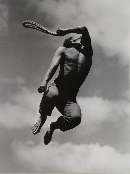 MORGAN, Barbara. Gelatin Silver Print "El (1 of 5)