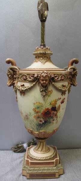 Large Royal Worcester Porcelain Urn As (1 of 10)