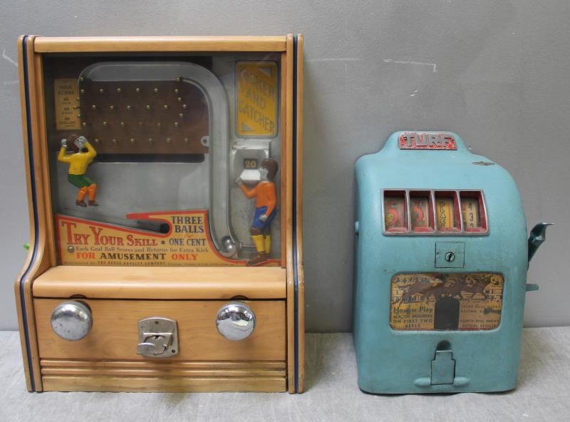 Antique games to Inc Turf Slot Machine And "Kicker (1 of 7)