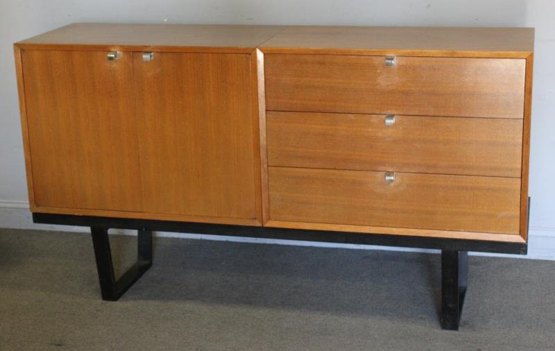 Two George Nelson; Herman Miller Cabinets on Bench (1 of 6)