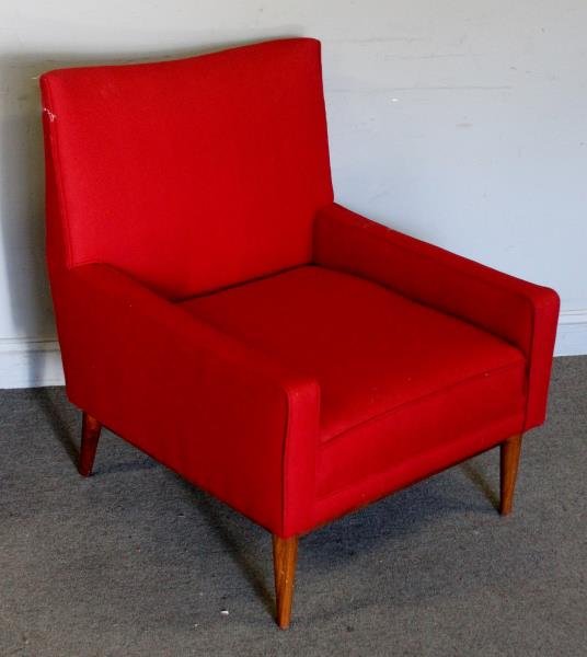 Midcentury Paul McCobb Upholstered Arm Chair. (1 of 3)