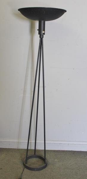 Midcentury Pierced Shade Floor Lamp. (1 of 2)