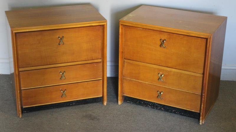 Midcentury Pair of Paul Frankl End Tables. (1 of 6)