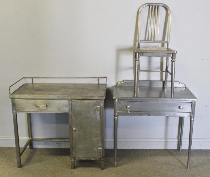 Industrial Style Desk Lot. (1 of 3)