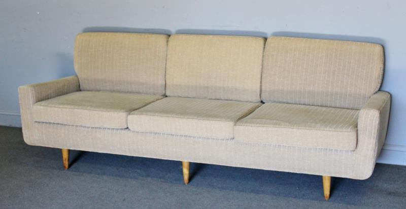 Midcentury Edward Wormley (Attr.) Upholstered Sofa (1 of 4)