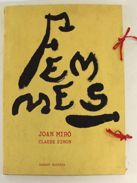 MIRO, Joan & Claude Simon. "Femmes" Portfolio. (1 of 9)