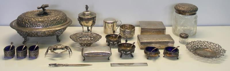 STERLING. Assorted Lot of Sterling and Silver (1 of 9)
