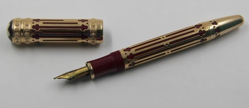 GOLD. Mont Blanc Catherine II the Great Pen. (1 of 7)