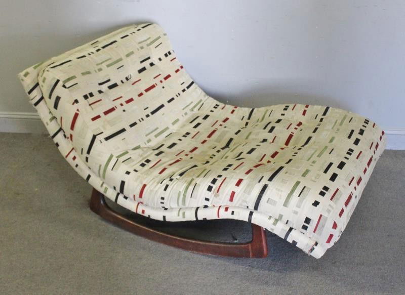 Midcentury Adrian Pearsall Wave Chaise Lounge. (1 of 2)