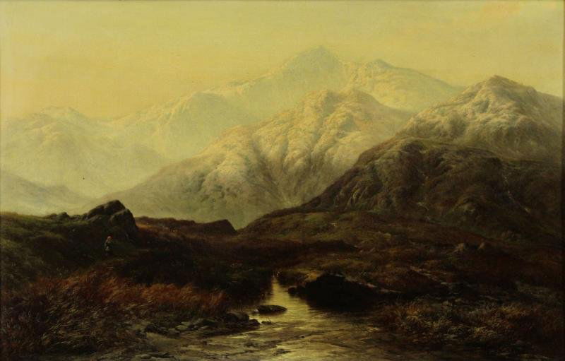 WILLIAMS, Walter. Oil on Canvas. Welsh Landscape. (1 of 7)