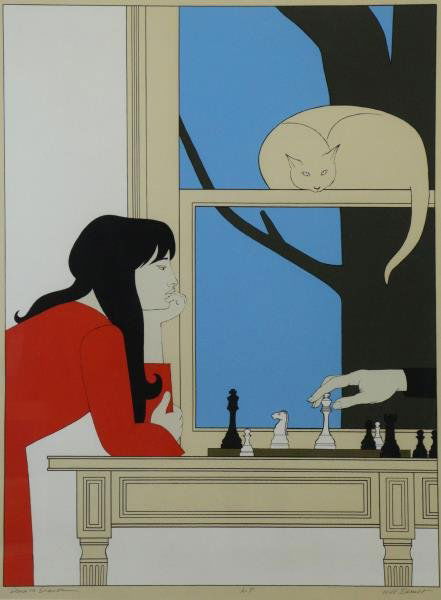 BARNET, Will. Silkscreen "Seventh Season". (1 of 4)