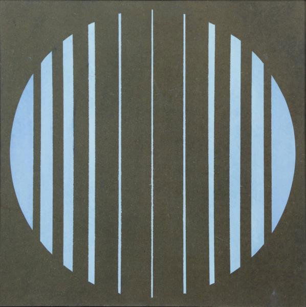 WELLS, Mac. Oil on Masonite. Untitled, 1965. (1 of 5)