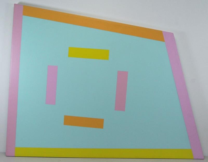 VALLEDOR, Leo. Acrylic on Canvas "Between the (1 of 8)