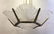 French Art Deco Style Brass Chandelier & Pendant. - 3