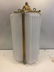 French Art Deco Style Brass Chandelier & Pendant. - 8