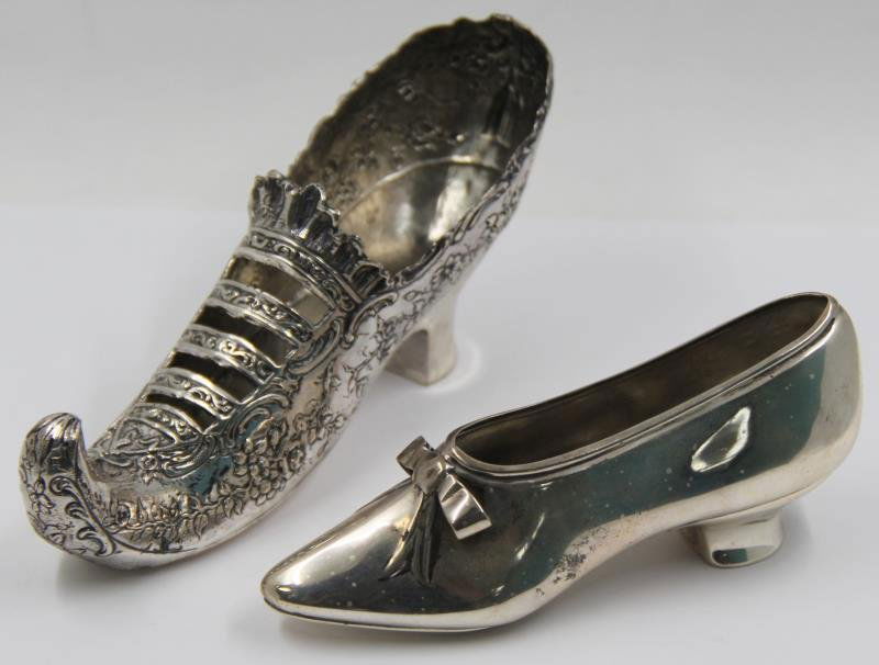 SILVER. Continental Silver Shoe Grouping. (1 of 7)