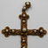 JEWELRY. 18kt Gold and Pearl Cross Pendant. - 4